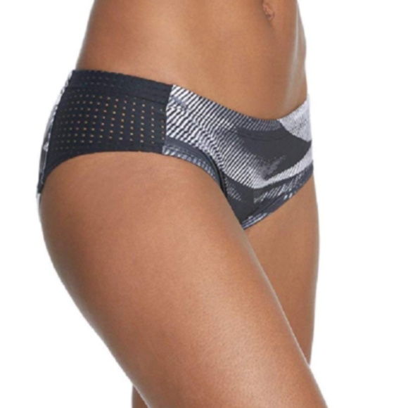 Nike Women's Nike Black/Gray Line Up 2-Piece Tankini Swimsuit Size S - Picture 2 of 11